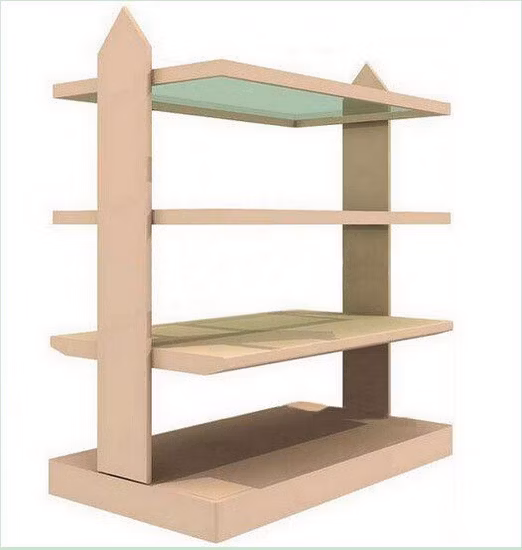 Customized Hanging Turning Wooden Floor Rug Display Stand Rack