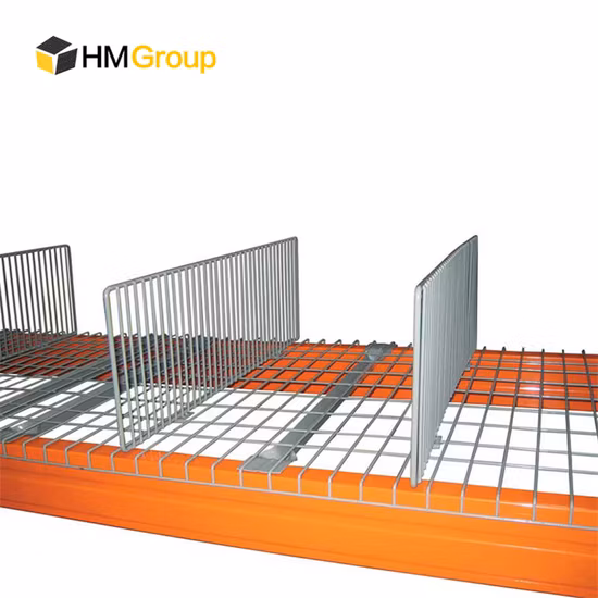 Clip on Galvanized Metal Mesh Dividers for Rack for Warehouse